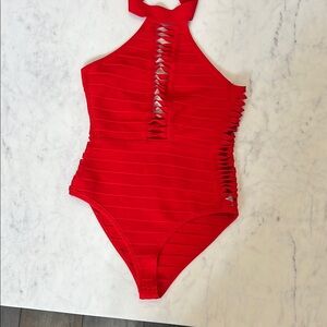 ASOS Red Women Swim One Piece